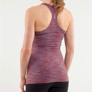 Lululemon Cool Racerback size 4 color Wee Are From Space Black March Multi